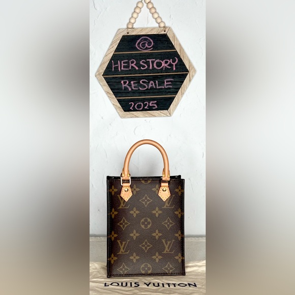 ❌SOLD❌LOUIS VUITTON Sac Plat petit monogram - Picture 2 of 7